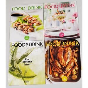 Lot 4 LCBO Food & Drink Magazines 2008-2017 Recipes Cocktails Acceptable